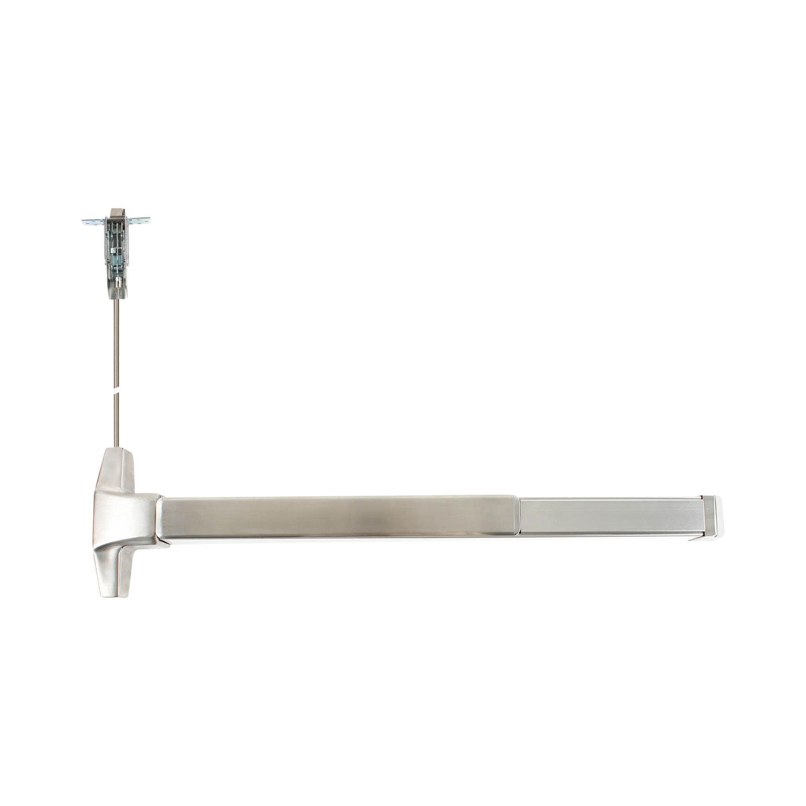 Pamex E9100 Series Concealed Less-Bottom-Rod in Satin Chrome