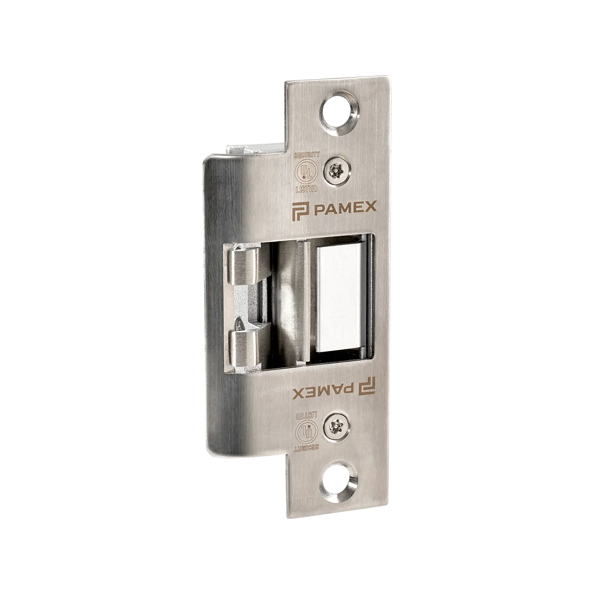 Pamex Electric Strike - 300 Series in Satin Stainless Steel