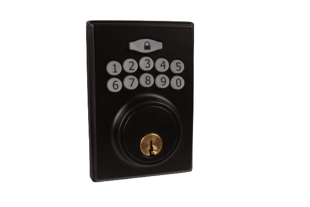 Pamex Electronic Keypad Deadbolt in Matte Black