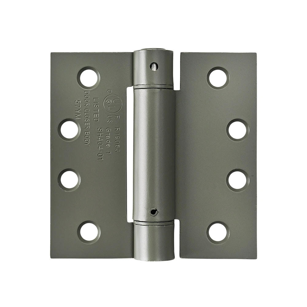 Pamex 4" x 4" - Spring Hinge - Square Corner in Primed for Paint