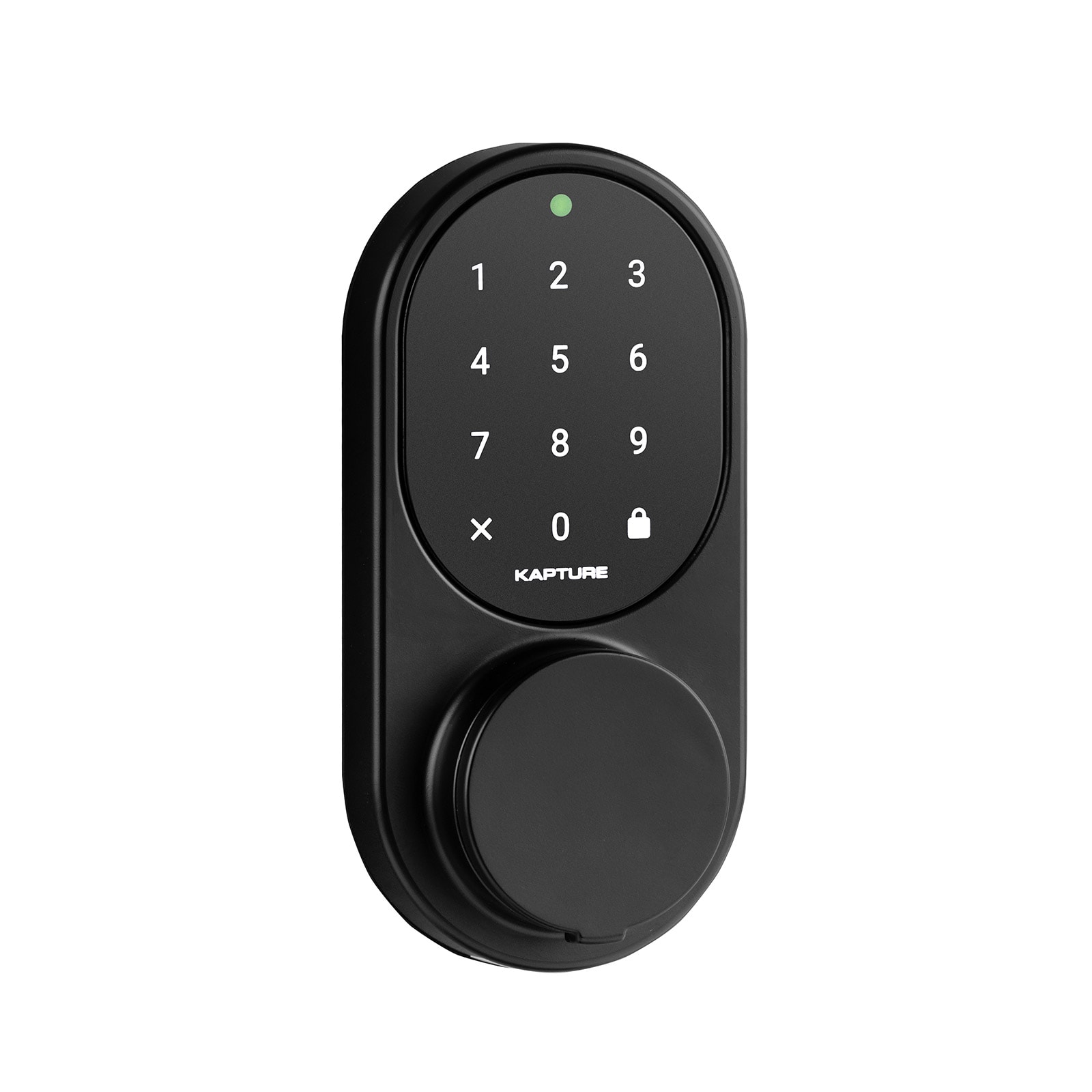 Pamex Kapture Smart Deadbolt in Matte Black