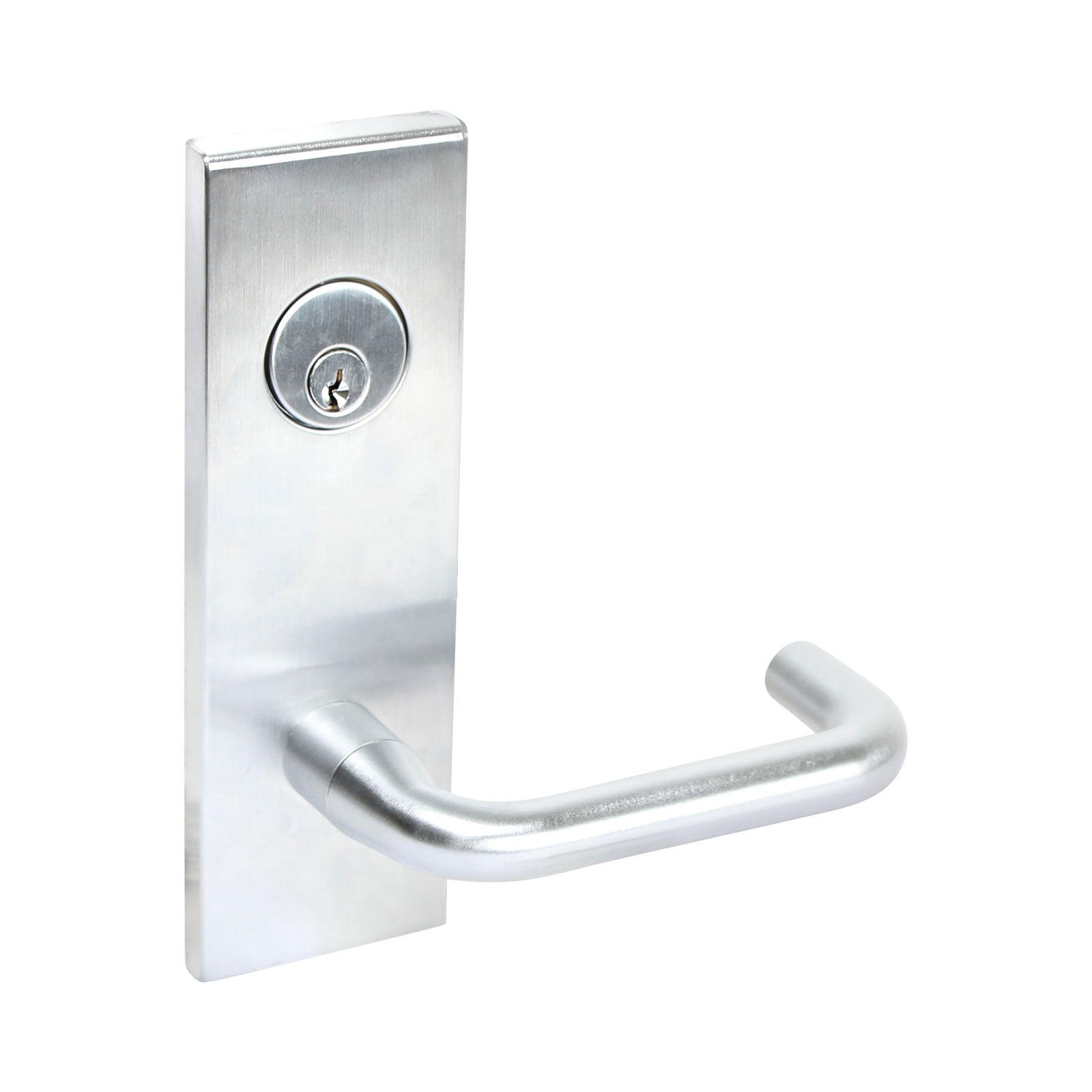 Pamex YR Lever - Escutcheon in Satin Chrome