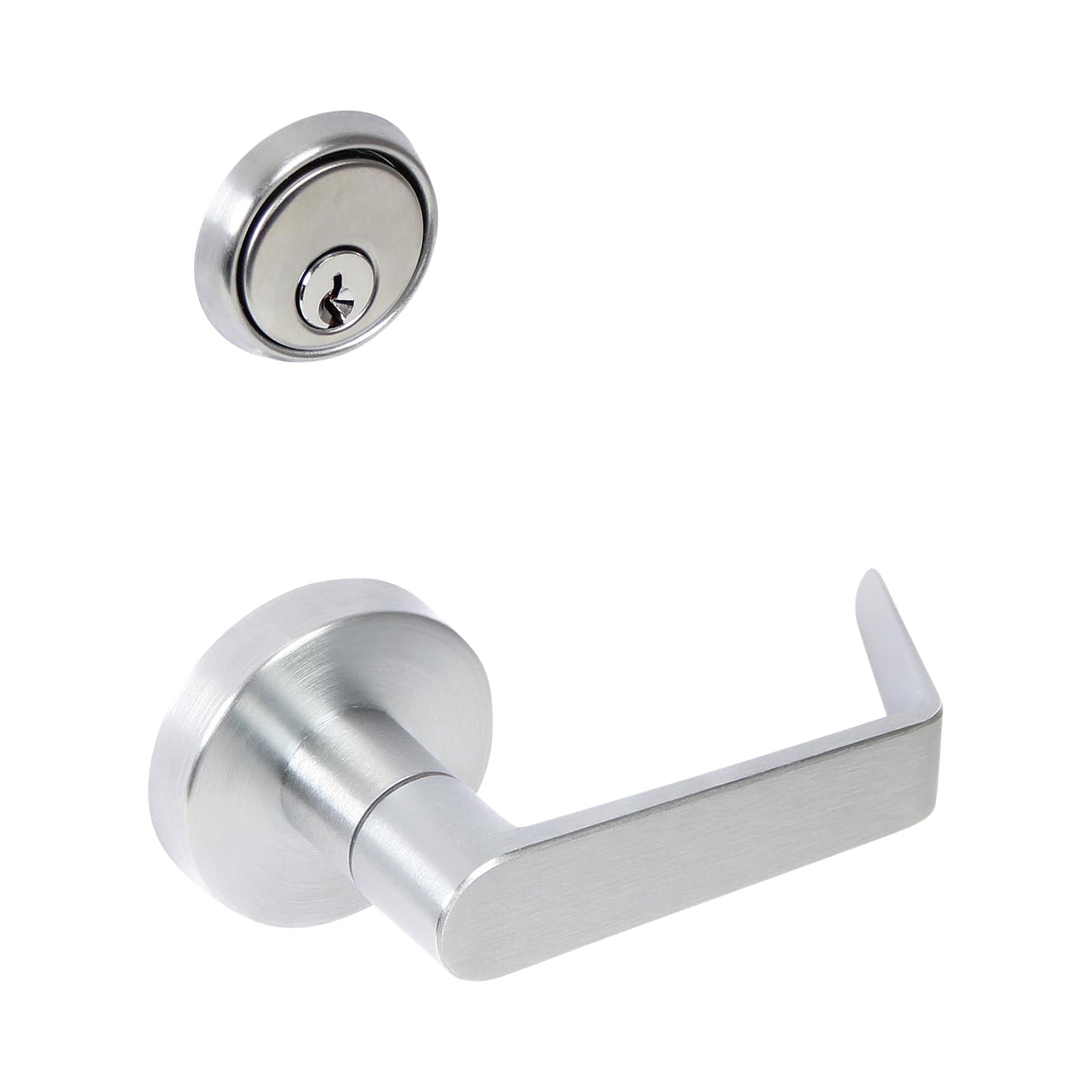 Pamex YT Lever - Sectional in Satin Chrome