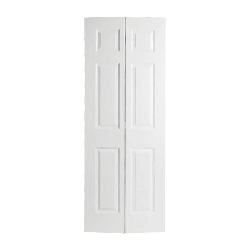 Masonite 6 Panel Colonist Bifold Door Textured 1-3/8" interior door