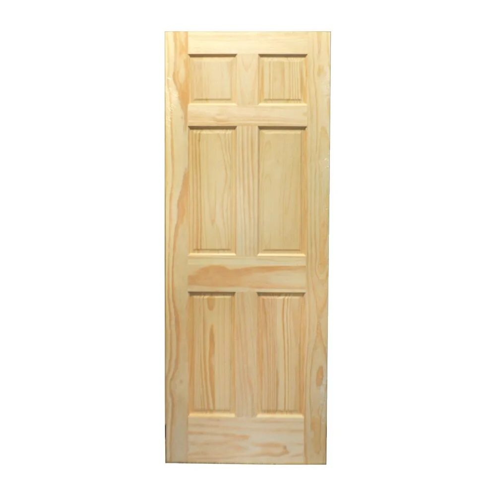 Commodity Pine 3-Panel Door with Ovolo Sticking - 1-3/8" interior door