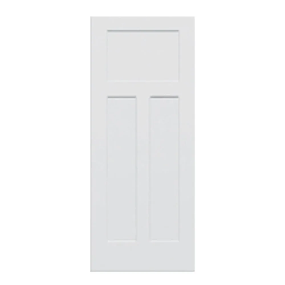 Steves & Sons 3 Panel Shaker Smooth Square Molded Door - 20 Minute Fire-Rated interior door