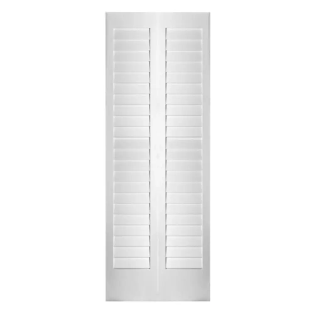 Louver Panel 2-Door Bifold Primed - 1-1/8" interior door