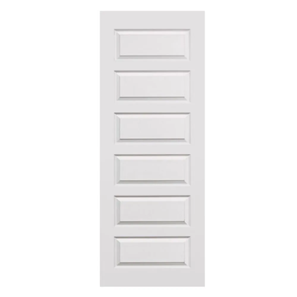 Steves & Sons 6 Panel Equal Smooth Molded Door - Bead & Cove Sticking interior door