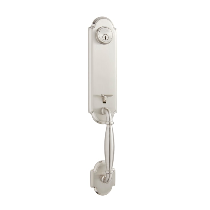 Sea Cliff Handleset in Satin Nickel