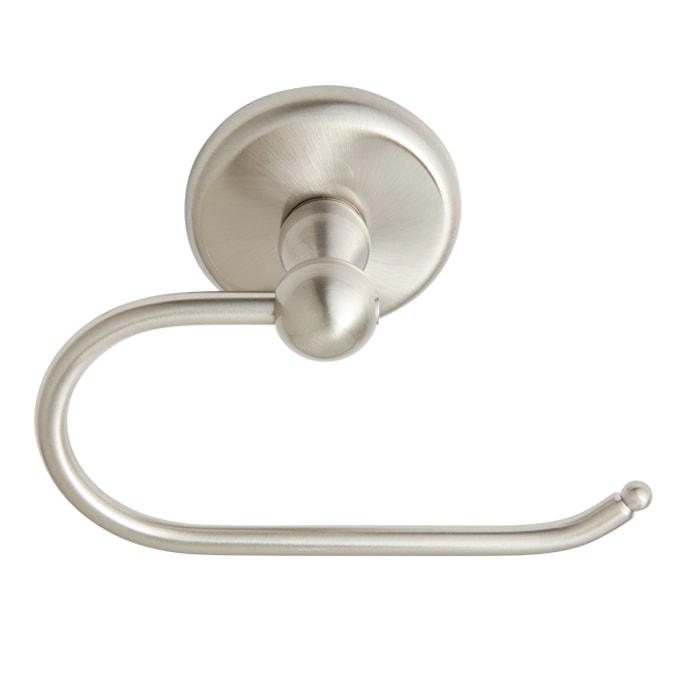 Noe Valley Euro Paper Holder in Satin Nickel