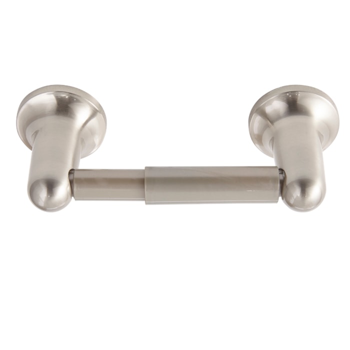 Twin Peaks Paper Holder in Satin Nickel