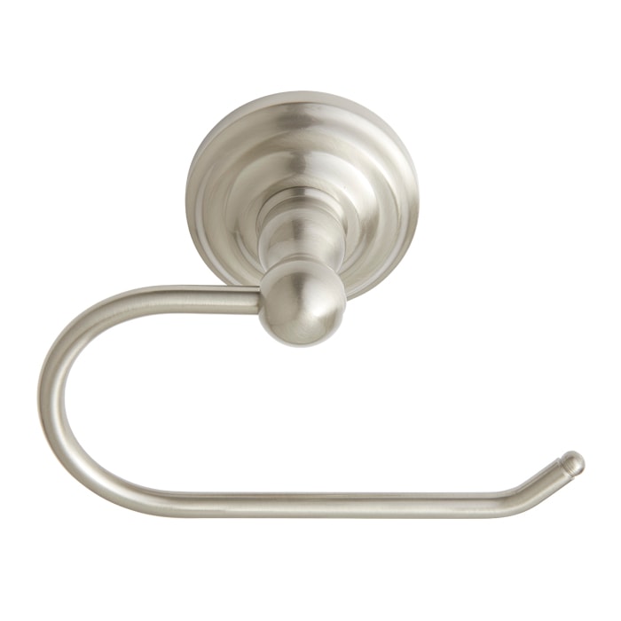 Dolores Park Euro Paper Holder in Satin Nickel