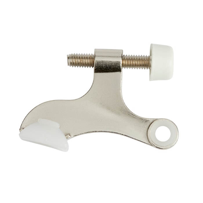 Deluxe Hinge Pin Door Stop in Satin Nickel