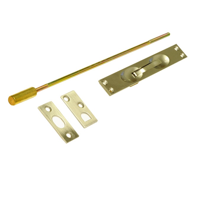 Brass Extension Bolts in Satin Nickel