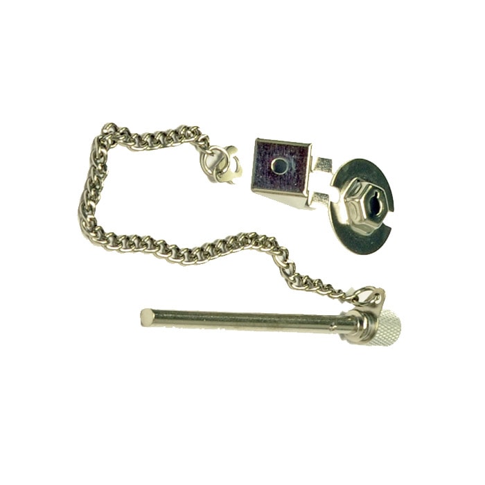 Patio Door Pin in Chrome