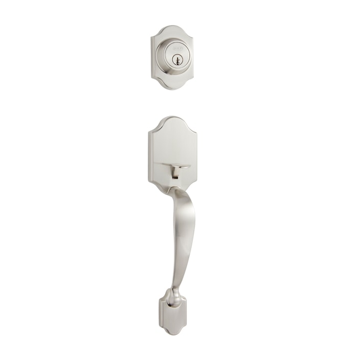 Ocean Beach Handleset in Satin Nickel