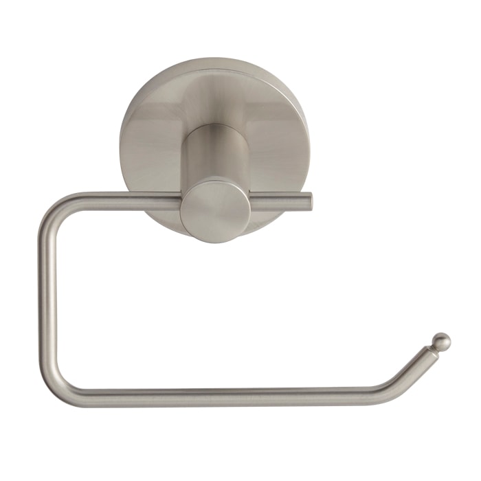 Stinson Beach Euro Paper Holder in Satin Nickel
