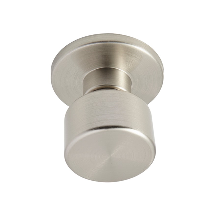 Mission Bell Knob in Satin Nickel