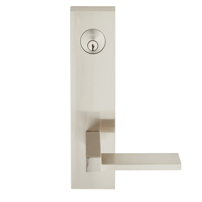 Hillsborough Interconnect Lock in Satin Nickel