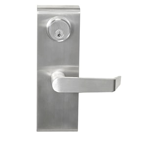 EDSTPLATE01 Series Lever Escutcheon Trim in Satin Nickel