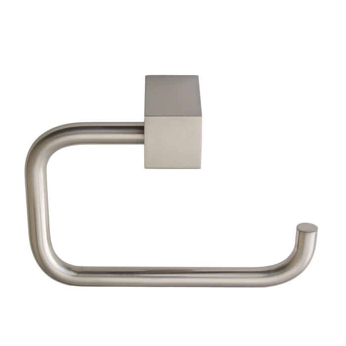 Menlo Park Euro Paper Holder in Satin Nickel