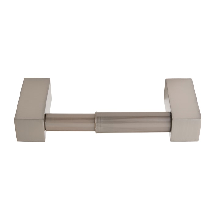 Menlo Park Paper Holder in Satin Nickel