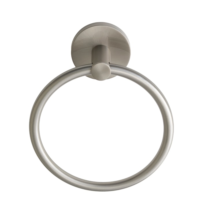 Westlake Towel Ring in Satin Nickel