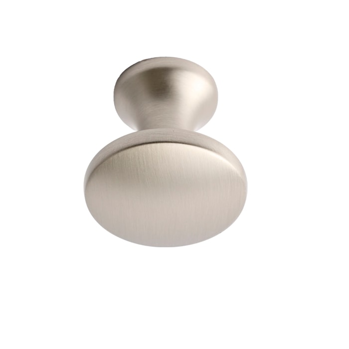 Waterfront Cabinet Knob in Satin Nickel