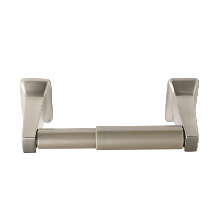 Candlestick Park Paper Holder in Satin Nickel