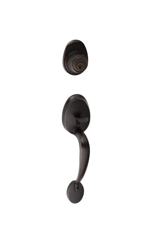 Sure-Loc Alta Handleset in 11P Vintage Bronze