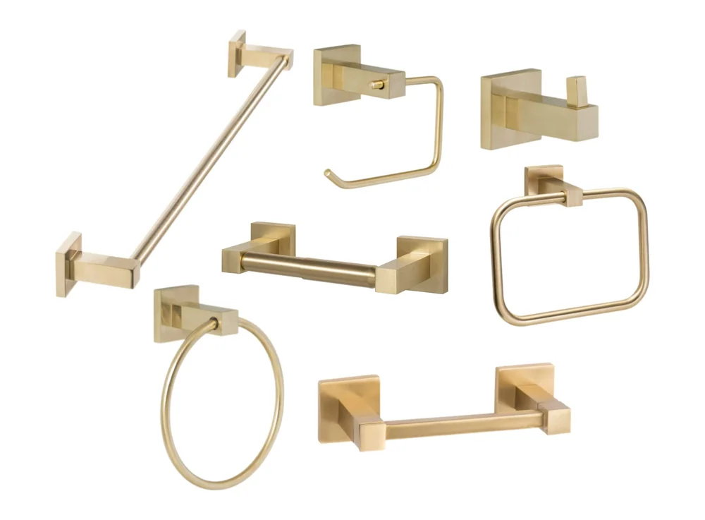 Sure-Loc Modern Baden Series in SB Satin Brass