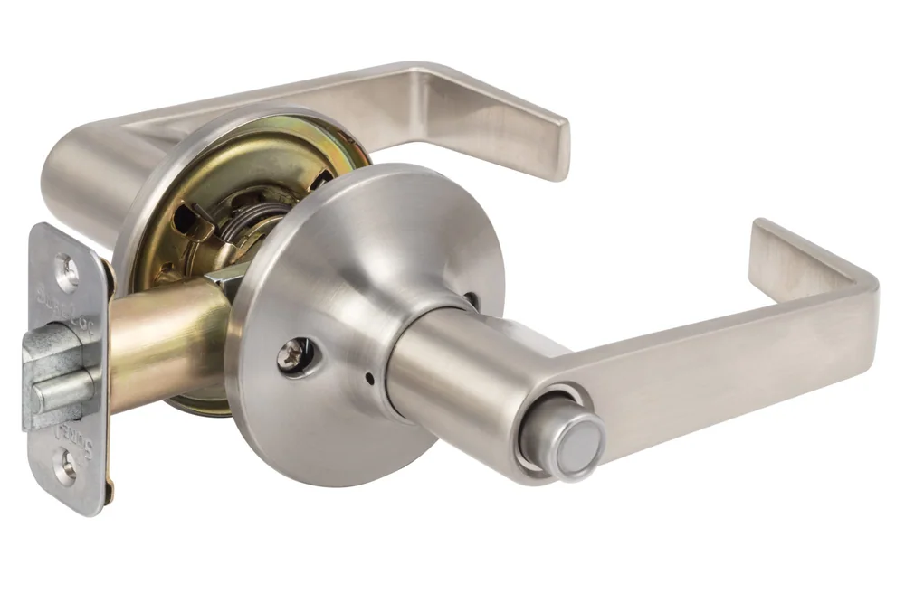 Sure-Loc Cedar HC Lever in 15 Satin Nickel