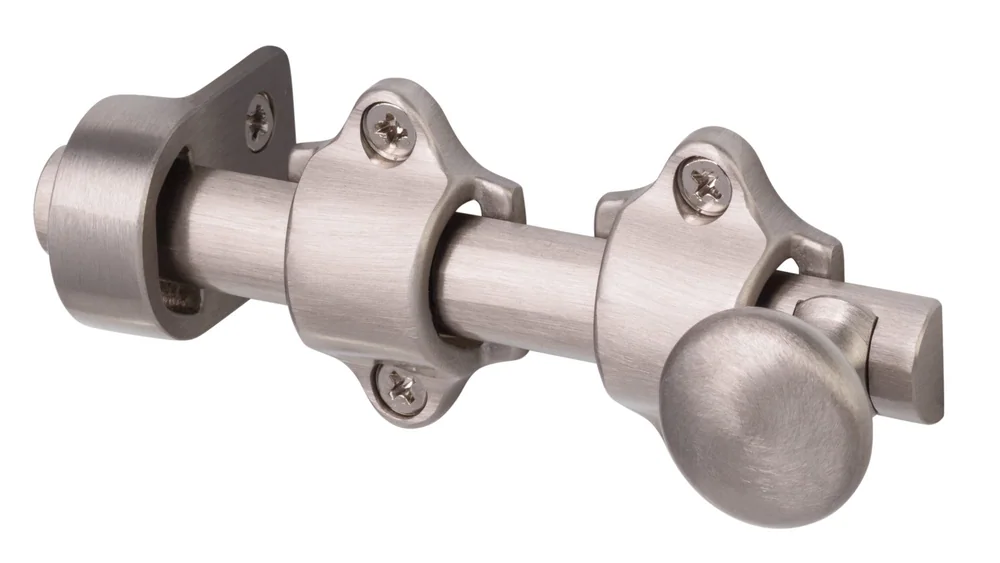 Sure-Loc Dutch Door Bolt in 15 Satin Nickel