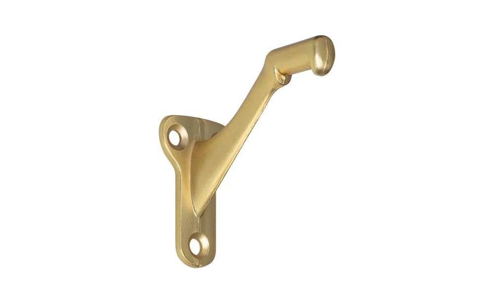 Sure-Loc Handrail Bracket in SB Satin Brass