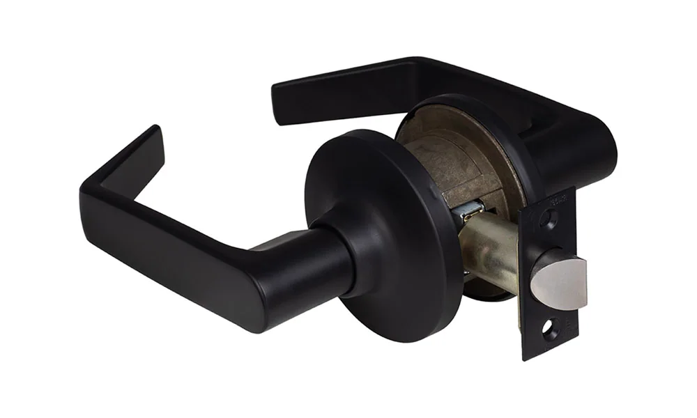 Sure-Loc Jackson Tubular Lever Grade 2 in FBL Flat Black