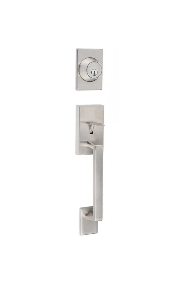 Sure-Loc Modern Köln Handleset in 32D Satin Stainless