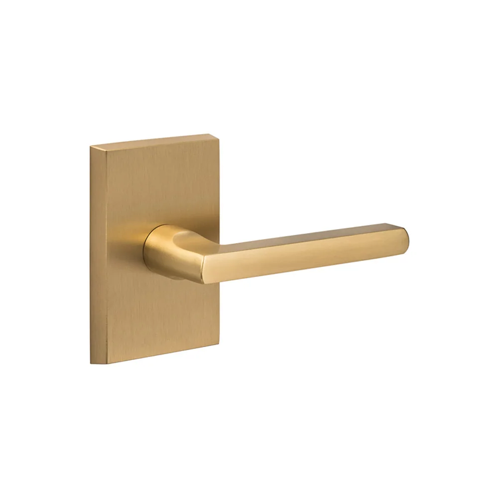 Ridgecrest Logan Lever in SB Satin Brass