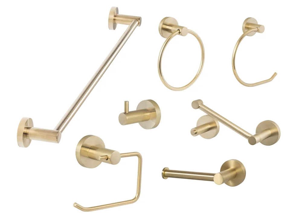 Sure-Loc Modern Lugano Series in SB Satin Brass