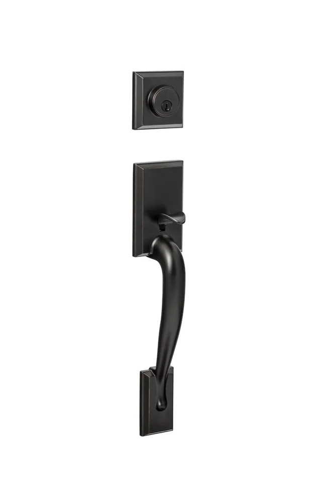 Sure-Loc Madison Handleset in 11P Vintage Bronze