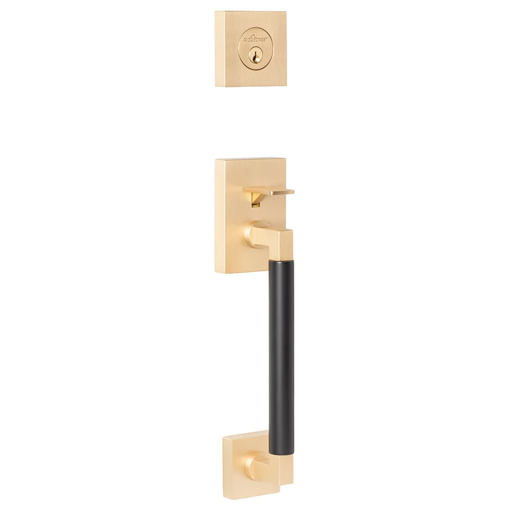 Ridgecrest Roma Handleset in Satin Nickel