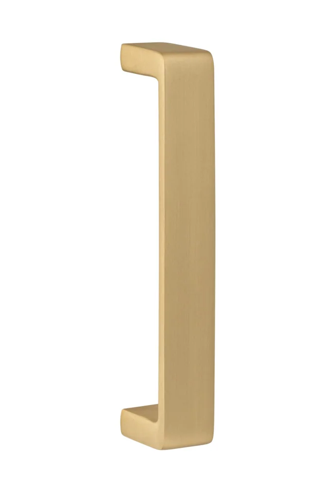 Sure-Loc Rustic Barn Door Handle in SB Satin Brass