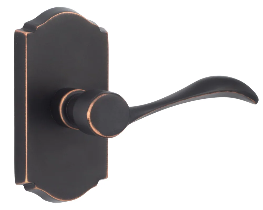 Ridgecrest Sandstone Lever in 11P Vintage Bronze