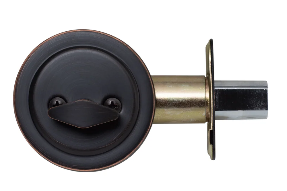 Sure-Loc Single-Sided Deadbolt in 11P Vintage Bronze
