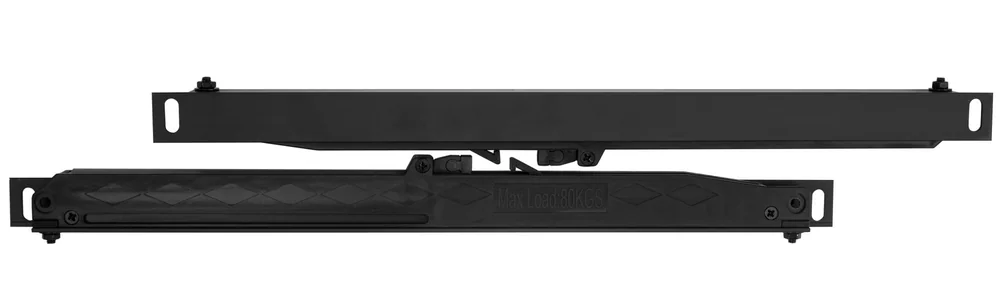 Sure-Loc Soft Close for Strap Mounted System in FBL Flat Black