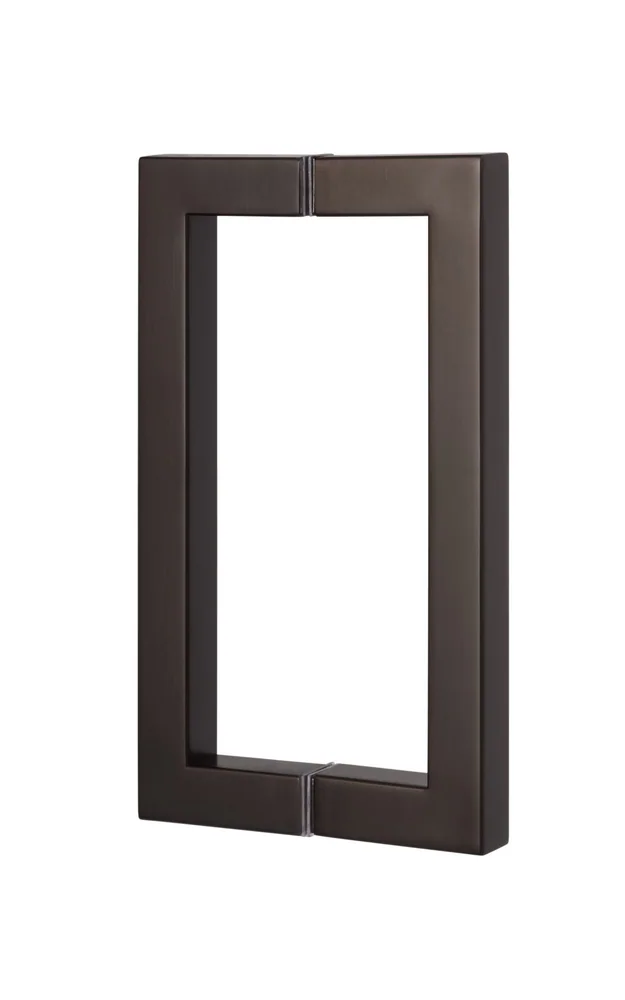 Sure-Loc Square Door Handle in 11P Vintage Bronze