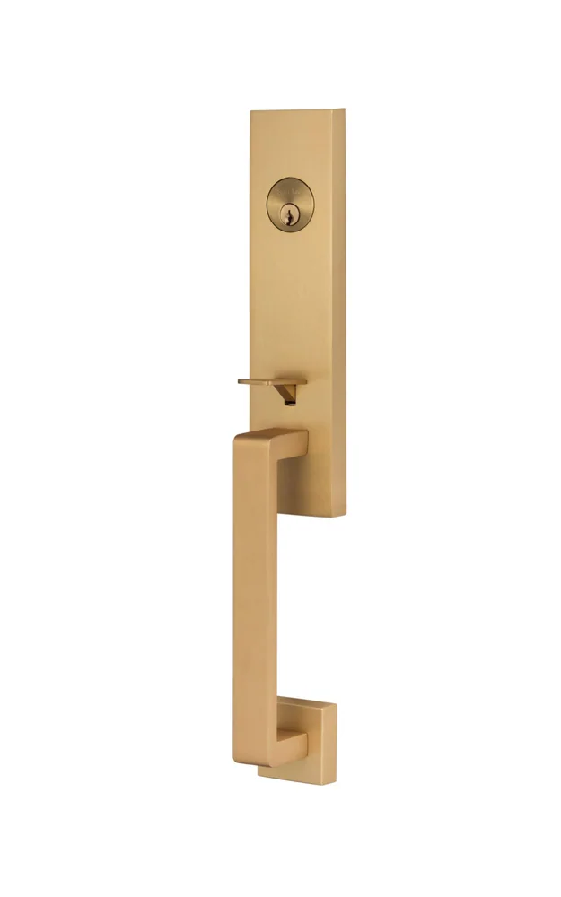 Ridgecrest Turin Handleset in SB Satin Brass