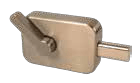 Pamex ADA barn door privacy locks