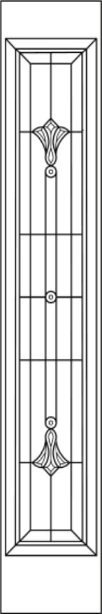 Avalon, Preston and Royal Fan Lite Sidelites and Transoms — Glass & Inserts