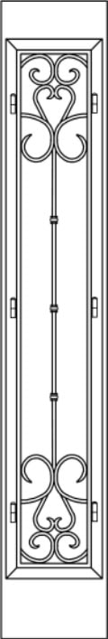 Cordoba Sidelites and Transoms — Glass & Inserts