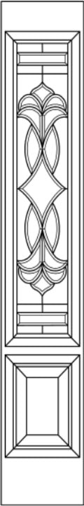 Crockett Sidelites and Transoms — Glass & Inserts